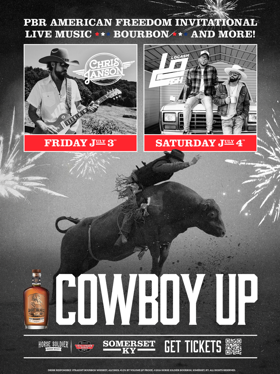 Horse Soldier Farms Opens July 4th with Janson, LoCash, and PBR Bull Riders