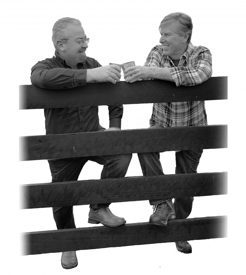 jim-randy-bw-new Podcast Hosts Jim and Randy