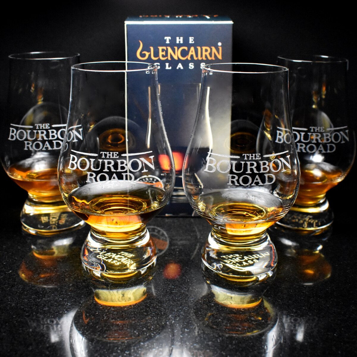 Glencairn Whisky Glass 4 Pack The Bourbon Road