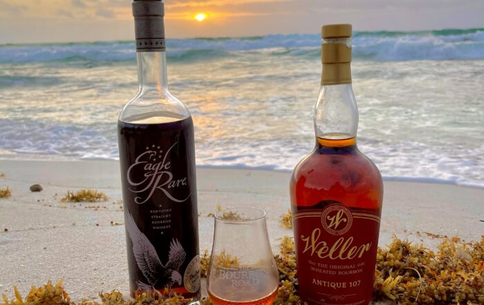 In Mexico with Weller 107 and Eagle Rare