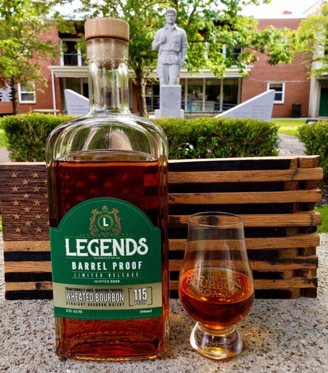 Legends 115 Wheated Bourbon (Barrel Proof) Review The Bourbon Road