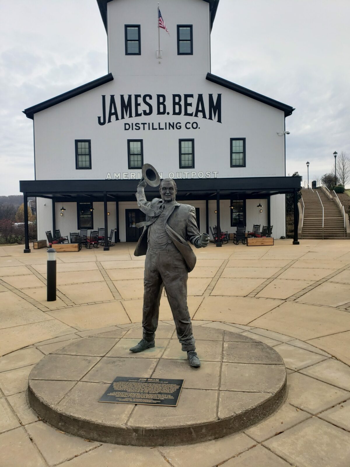 The newly renovated American Outpost at James B Beam Distilling Co
