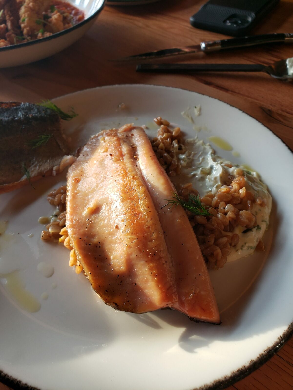 Smoked Trout at The Kitchen Table